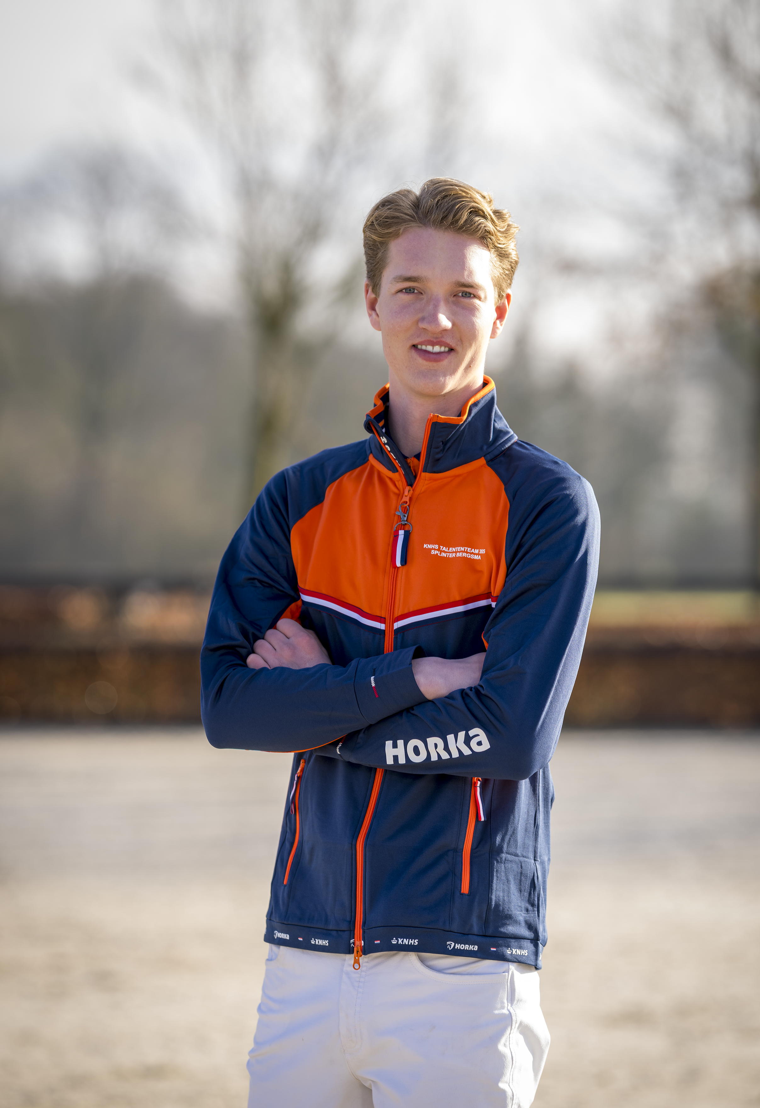 portretfoto van splinter bergsma KNHS Talententeam 2025