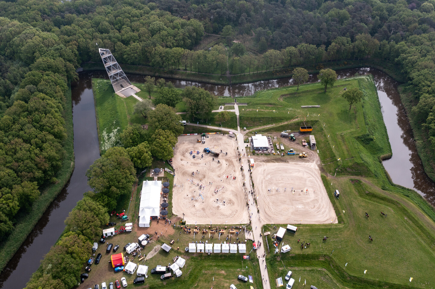 overzichtsfoto ch halsteren bij fort de roovere