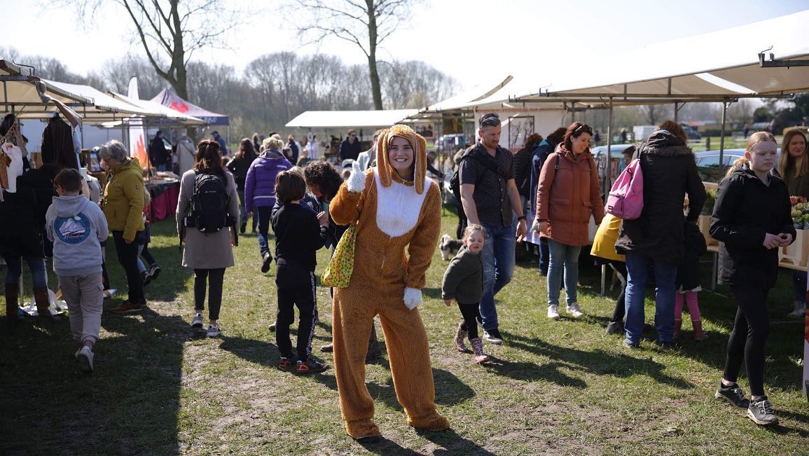 paashaas bij nort holland horse trials