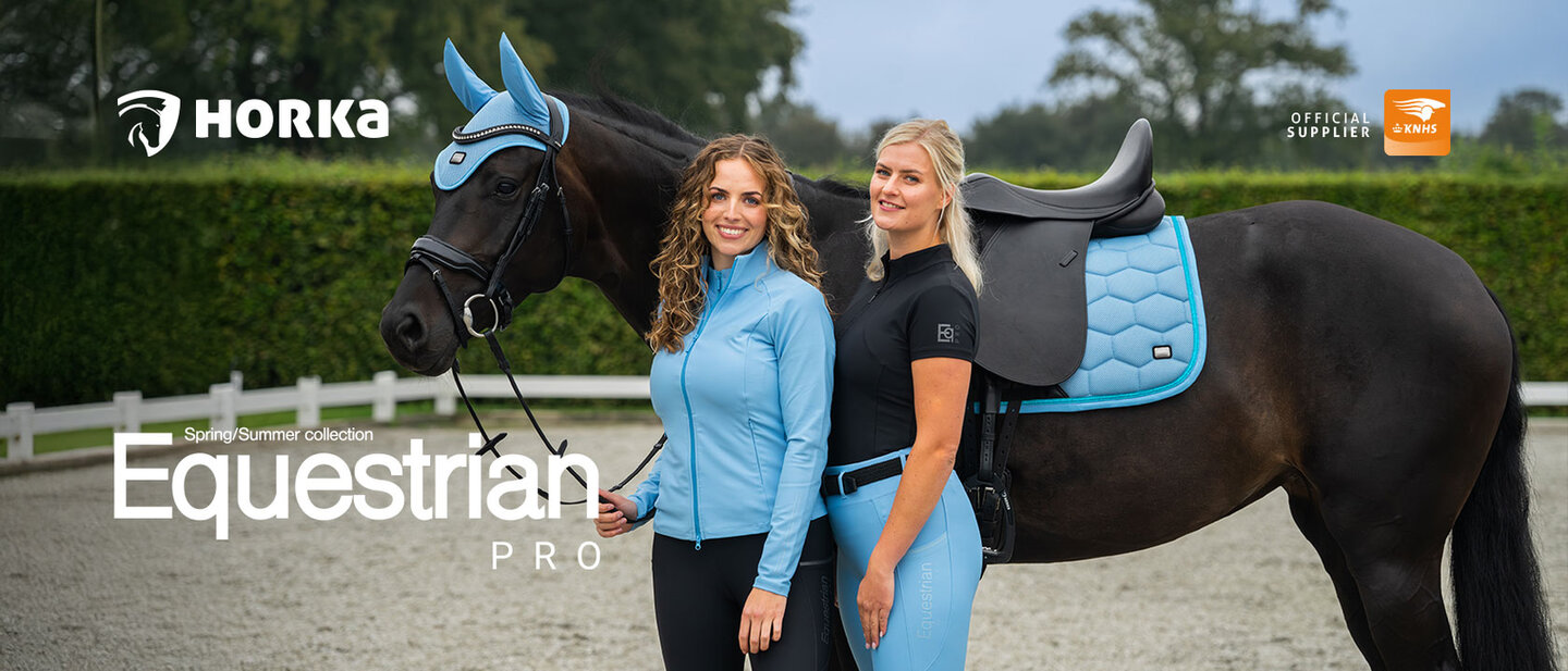 advertentie van HORKA, de official supplier KNHS