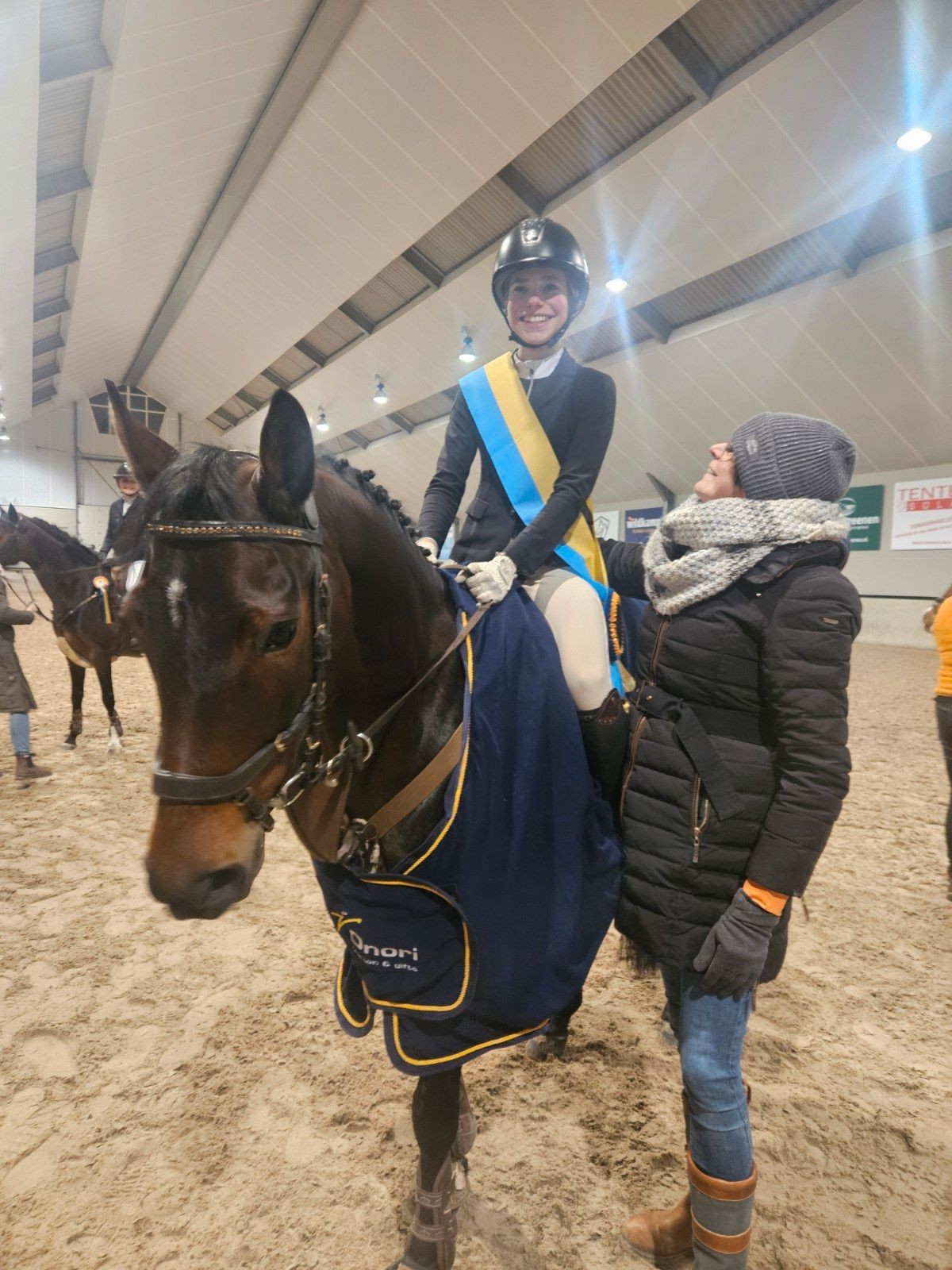 mayke schurink en haar pony O'Lilly of Roses Koss