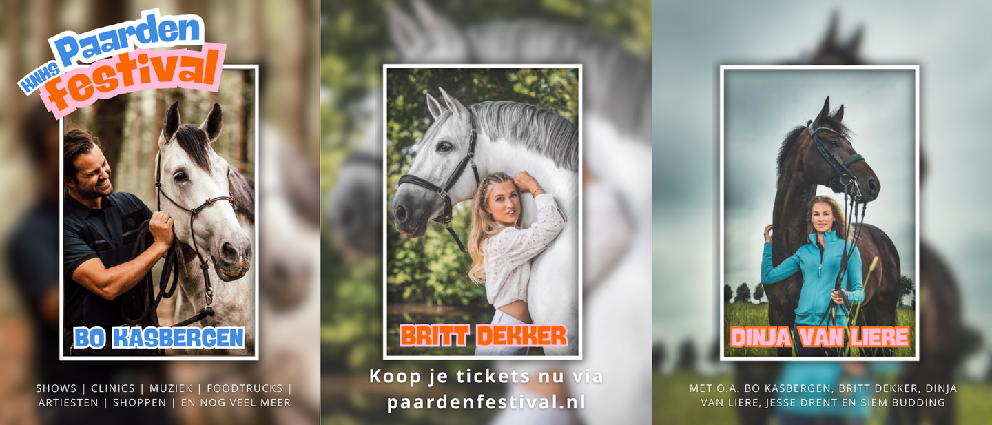 advertentie van odido als partner van teamnl en daarmee ook de paardensport